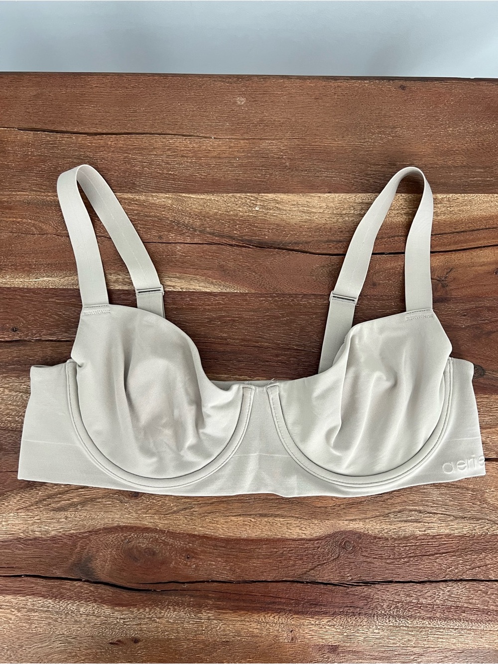 Aerie Light Beige Underwire Bralette